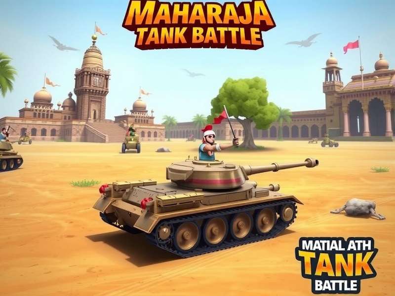 Maharaja Tank Battle Gameplay Screenshot